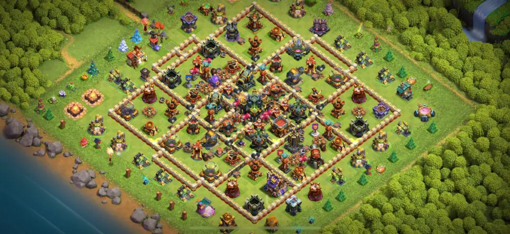 TH17 Defense Base - Top Town Hall 17 Defense Base with Link (#9) - Clash of Clans 2025​ TH17 Base