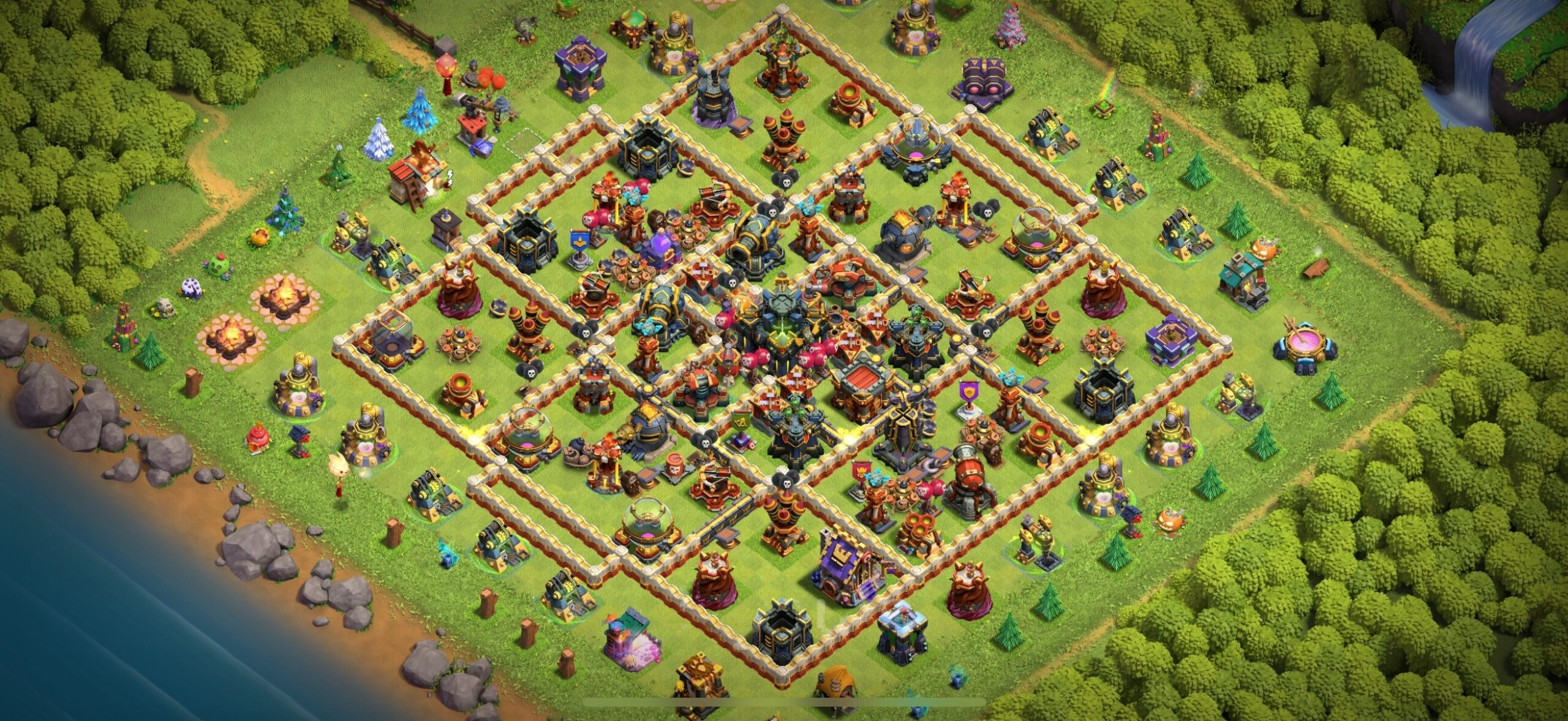 TH17 Defense Base - Top Town Hall 17 Defense Base with Link (#9) - Clash of Clans 2025​ TH17 Base