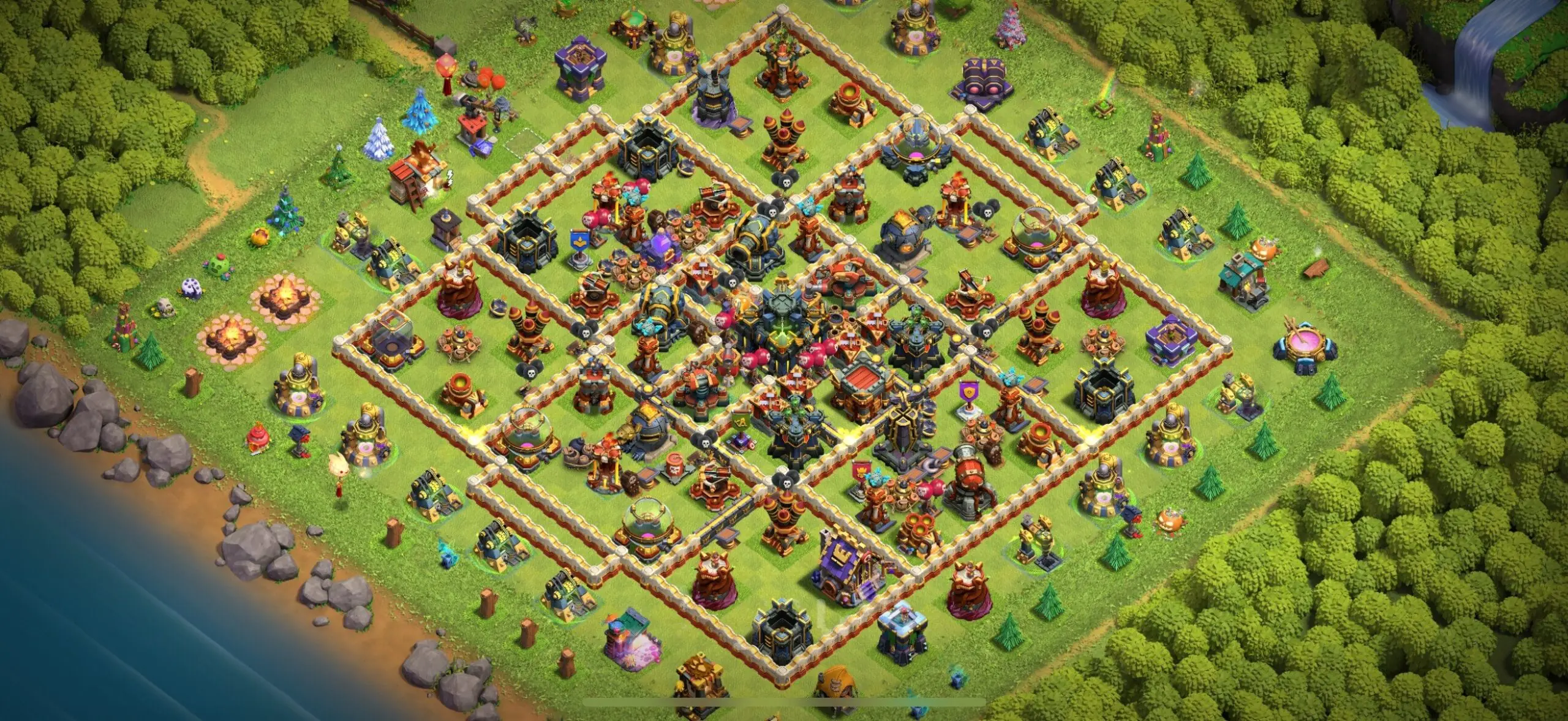 TH17 Defense Base - Top Town Hall 17 Defense Base with Link (#9) - Clash of Clans 2025​ TH17 Base