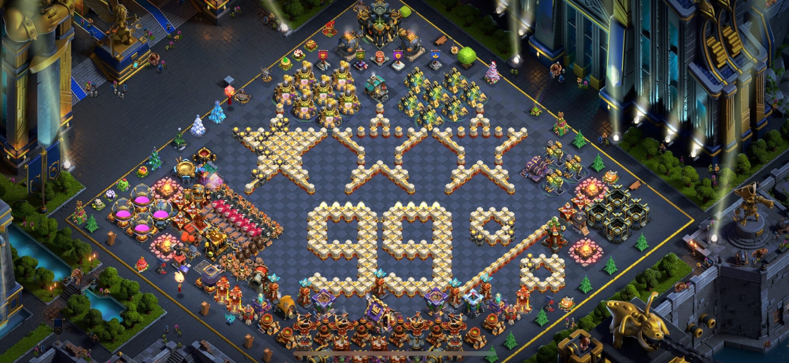 TH17 Troll Base - Top Town Hall 17 Troll/Funny Base with Link (#2) - Clash of Clans 2025​ TH17 Base