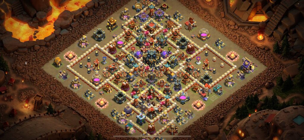 TH17 War Base - Top Town Hall 17 War Base with Link (#10) - Clash of Clans 2025​ TH17 Base