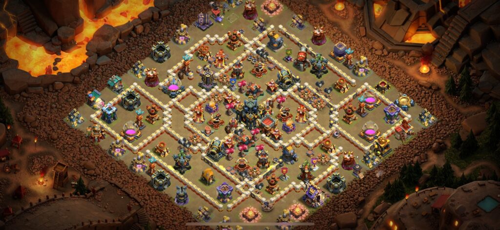 TH17 War Base - Top Town Hall 17 War Base with Link (#12) - Clash of Clans 2025​ TH17 Base