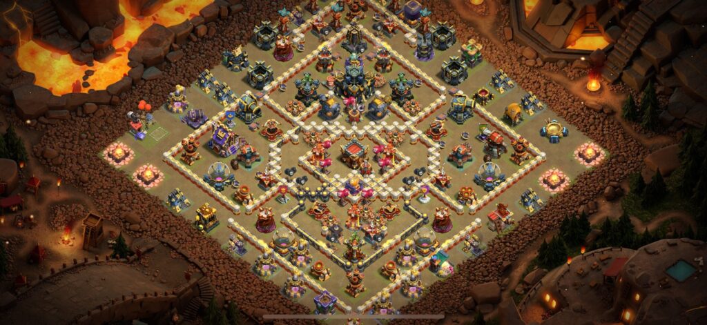 TH17 War Base - Top Town Hall 17 War Base with Link (#15) - Clash of Clans 2025​ TH17 Base
