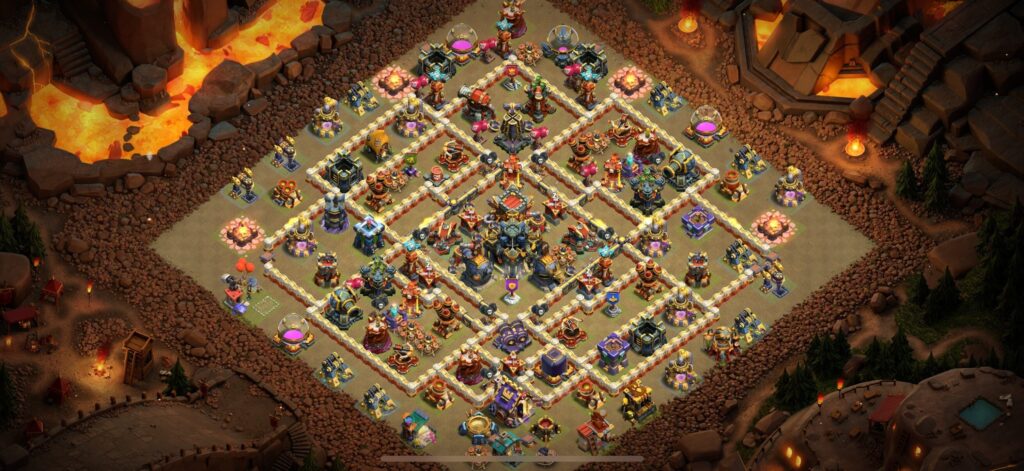 TH17 War Base - Top Town Hall 17 War Base with Link (#2) - Clash of Clans 2025​ TH17 Base