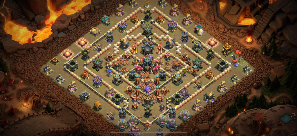 TH17 War Base - Top Town Hall 17 War Base with Link (#21) - Clash of Clans 2025​ TH17 Base