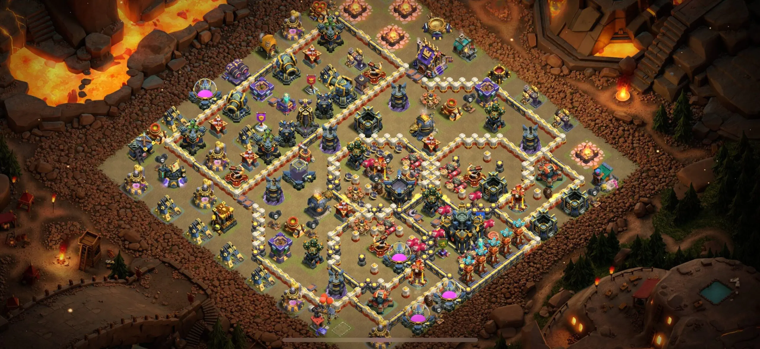 TH17 War Base - Top Town Hall 17 War Base with Link (#23) - Clash of Clans 2025​ TH17 Base