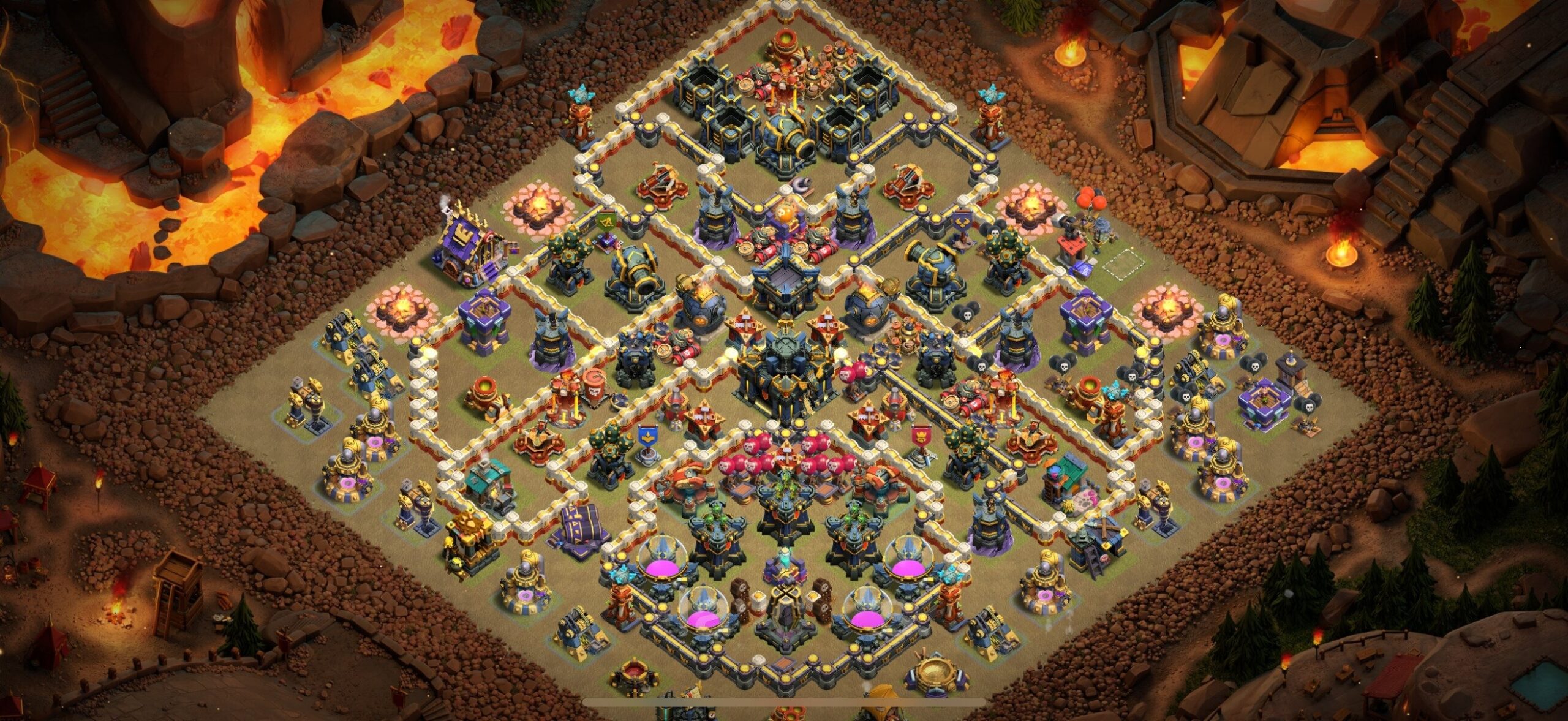 TH17 War Base - Top Town Hall 17 War Base with Link (#25) - Clash of Clans 2025​ TH17 Base