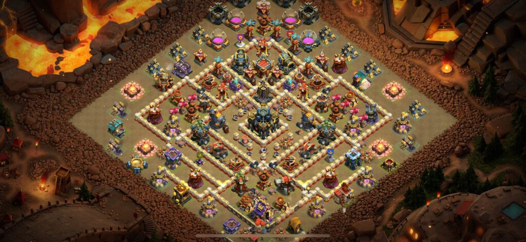TH17 War Base - Top Town Hall 17 War Base with Link (#3) - Clash of Clans 2025​ TH17 Base