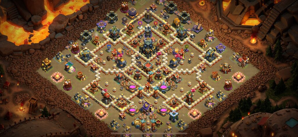 TH17 War Base - Top Town Hall 17 War Base with Link (#4) - Clash of Clans 2025​ TH17 Base