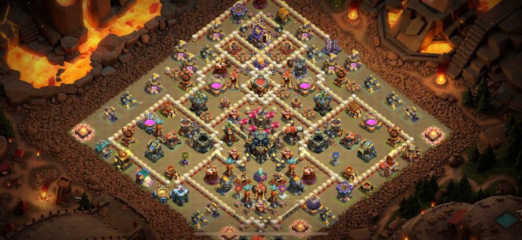 TH17 War Base - Top Town Hall 17 War Base with Link (#7) - Clash of Clans 2025​ TH17 Base