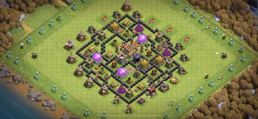 TH8 Farming Base - Top Town Hall 8 Farming Base with Link (#1) - Clash of Clans 2025​ TH8 Base