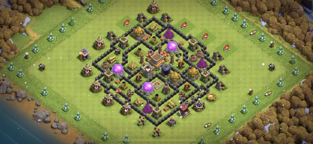 TH8 Farming Base - Top Town Hall 8 Farming Base with Link (#1) - Clash of Clans 2025​ TH8 Base