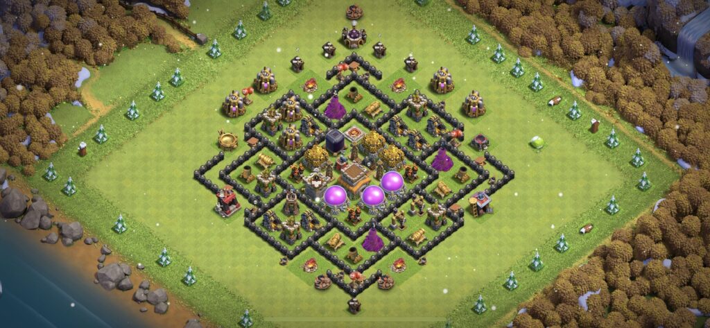 TH8 Farming Base - Top Town Hall 8 Farming Base with Link (#10) - Clash of Clans 2025​ TH8 Base