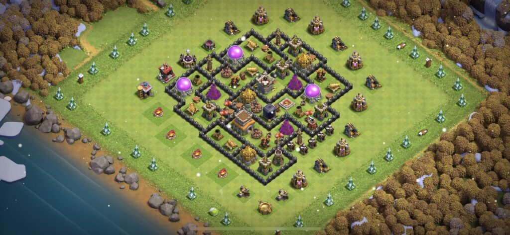 TH8 Farming Base - Top Town Hall 8 Farming Base with Link (#11) - Clash of Clans 2025​ TH8 Base