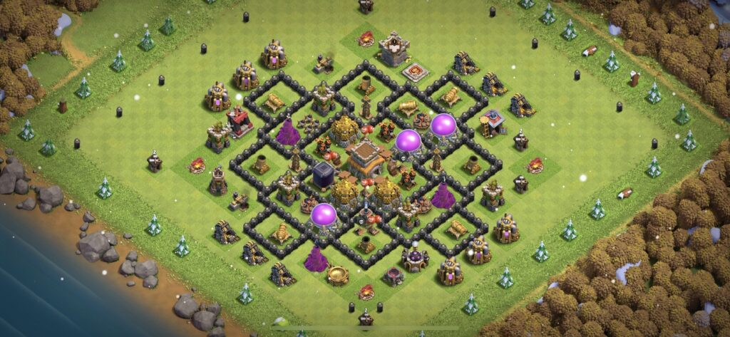 TH8 Farming Base - Top Town Hall 8 Farming Base with Link (#12) - Clash of Clans 2025​ TH8 Base