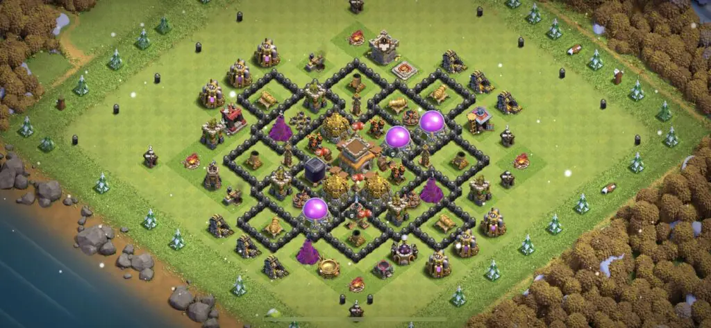 TH8 Farming Base - Top Town Hall 8 Farming Base with Link (#12) - Clash of Clans 2025​ TH8 Base