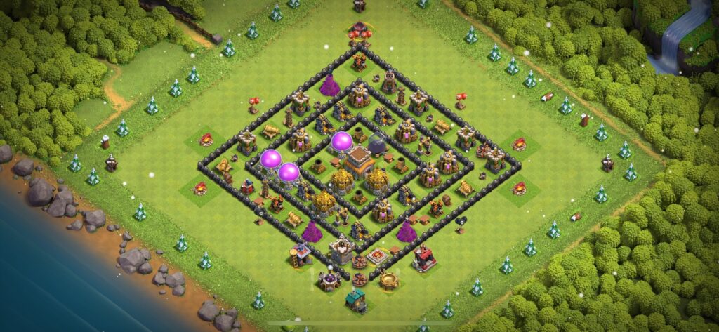 TH8 Farming Base - Top Town Hall 8 Farming Base with Link (#17) - Clash of Clans 2025​ TH8 Base