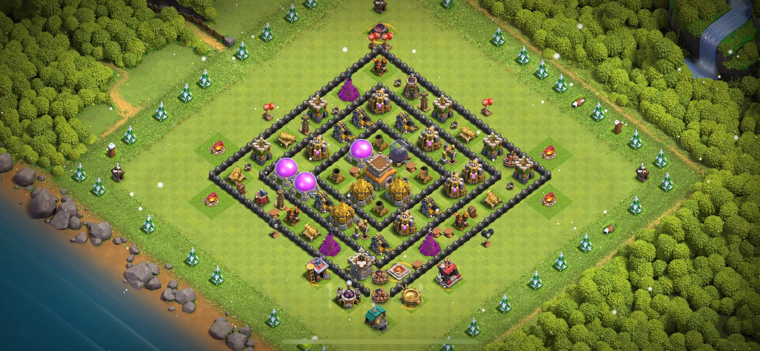 TH8 Farming Base - Top Town Hall 8 Farming Base with Link (#17) - Clash of Clans 2025​ TH8 Base