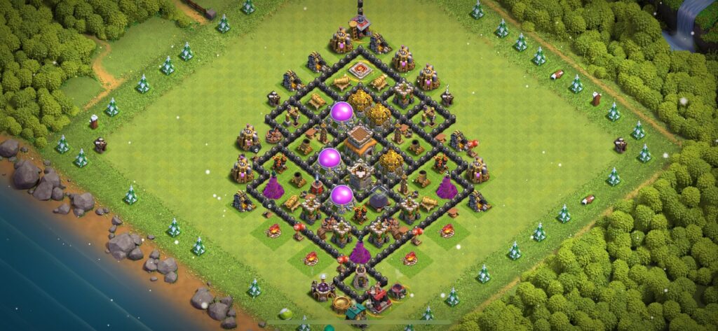 TH8 Farming Base - Top Town Hall 8 Farming Base with Link (#20) - Clash of Clans 2025​ TH8 Base