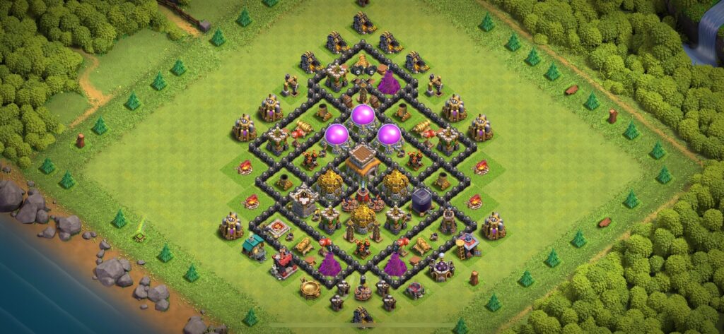 TH8 Farming Base - Top Town Hall 8 Farming Base with Link (#22) - Clash of Clans 2025​ TH8 Base