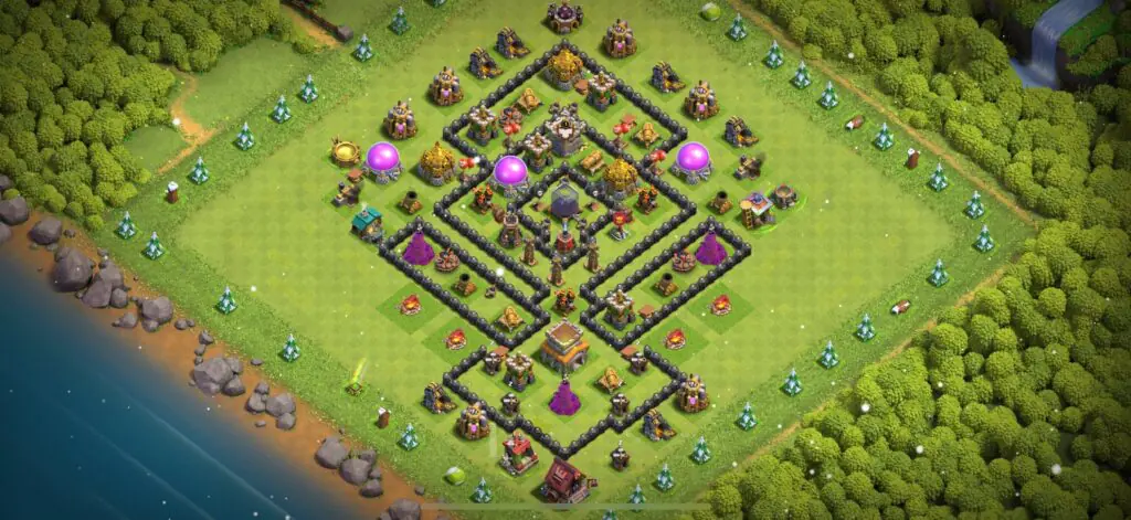 TH8 Farming Base - Top Town Hall 8 Farming Base with Link (#24) - Clash of Clans 2025​ TH8 Base
