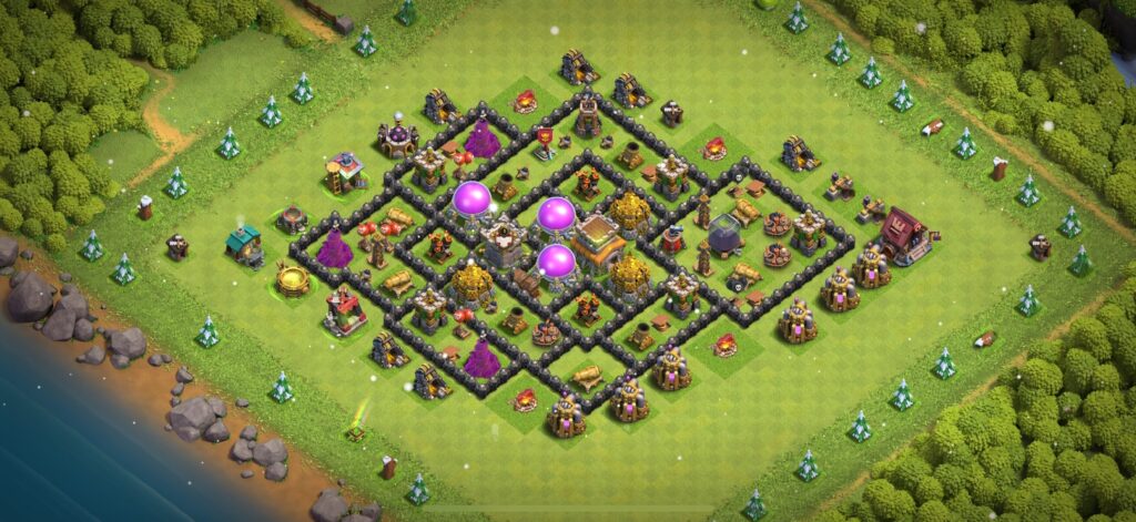 TH8 Farming Base - Top Town Hall 8 Farming Base with Link (#26) - Clash of Clans 2025​ TH8 Base