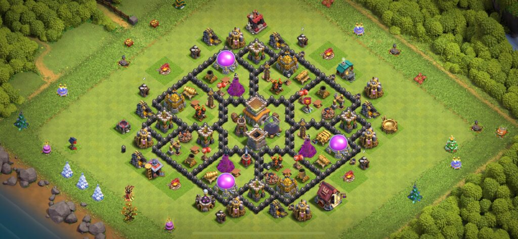TH8 Farming Base - Top Town Hall 8 Farming Base with Link (#29) - Clash of Clans 2025​ TH8 Base