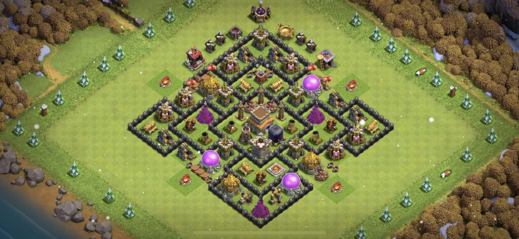 TH8 Farming Base - Top Town Hall 8 Farming Base with Link (#3) - Clash of Clans 2025​ TH8 Base