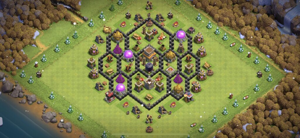 TH8 Farming Base - Top Town Hall 8 Farming Base with Link (#4) - Clash of Clans 2025​ TH8 Base