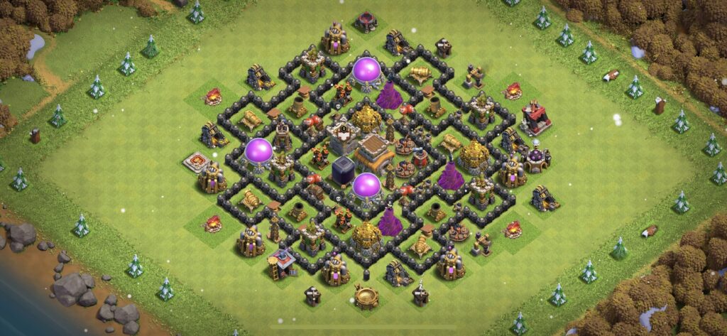 TH8 Farming Base - Top Town Hall 8 Farming Base with Link (#8) - Clash of Clans 2025​ TH8 Base
