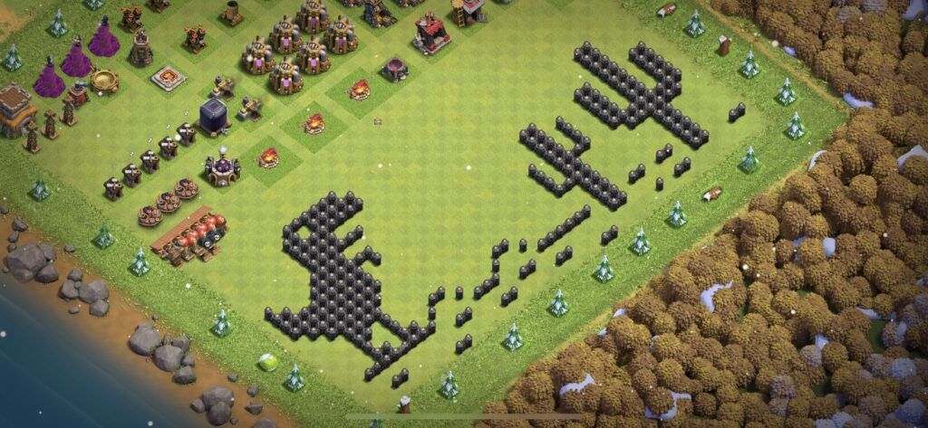 TH8 Troll Base - Top Town Hall 8 Troll/Funny Base with Link (#11) - Clash of Clans 2025​ TH8 Base
