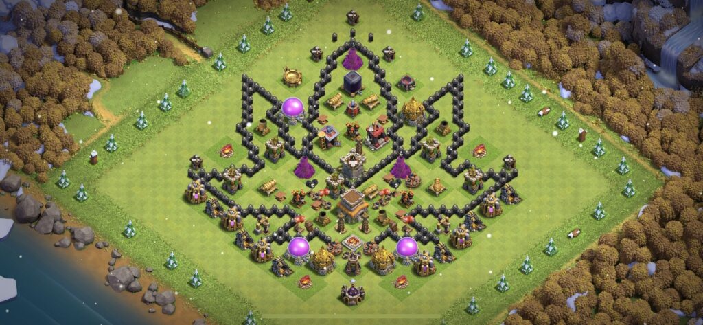 TH8 Troll Base - Top Town Hall 8 Troll/Funny Base with Link (#12) - Clash of Clans 2025​ TH8 Base