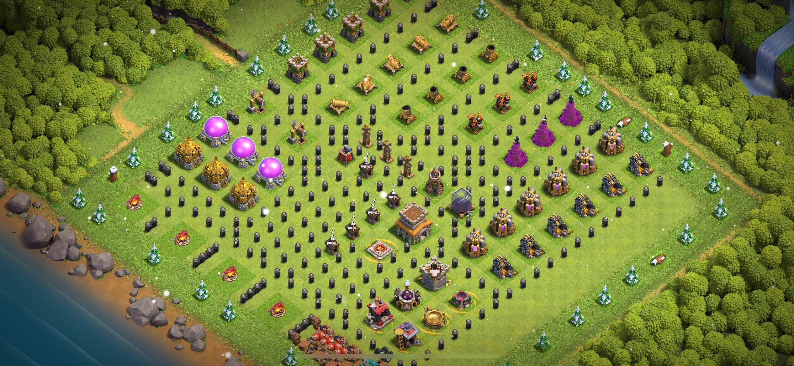 TH8 Troll Base - Top Town Hall 8 Troll/Funny Base with Link (#22) - Clash of Clans 2025​ TH8 Base