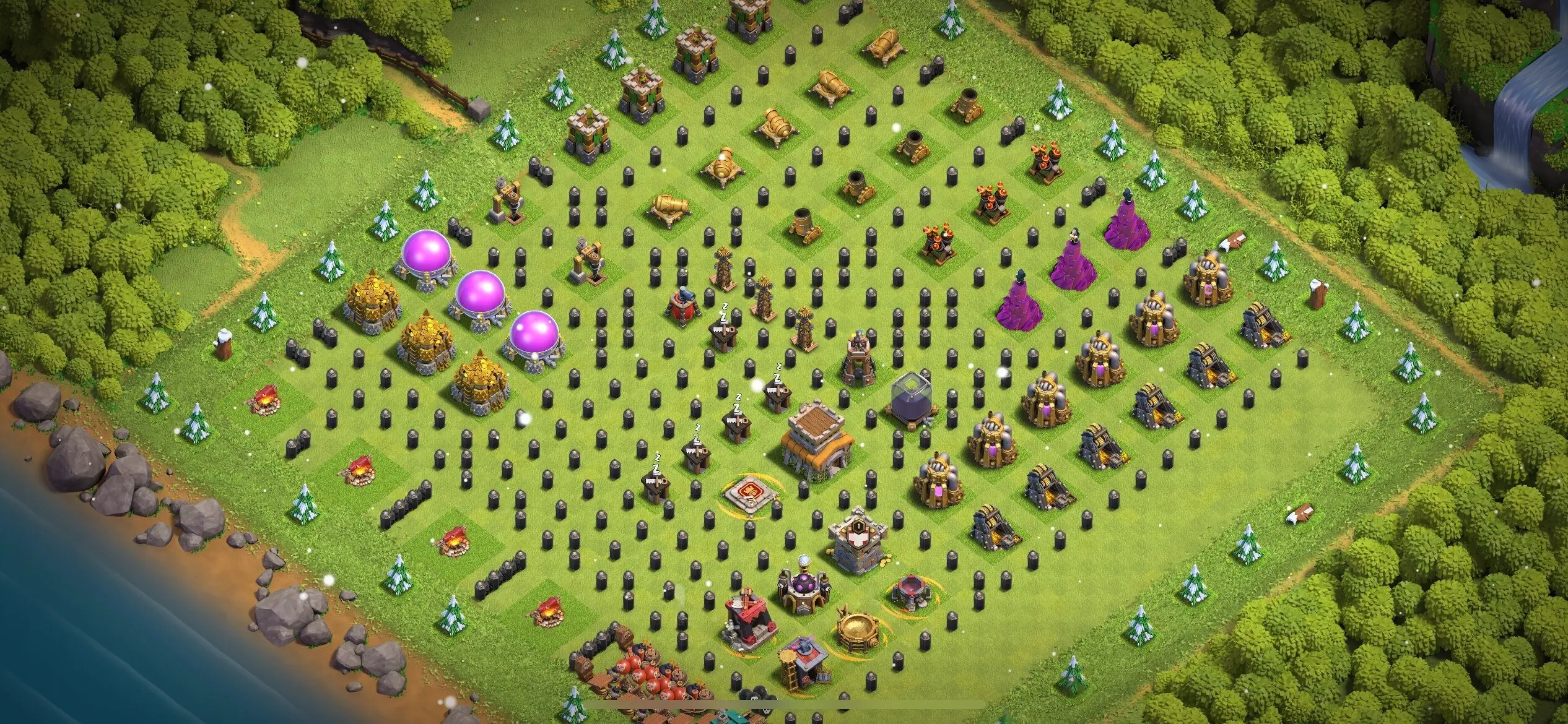 TH8 Troll Base - Top Town Hall 8 Troll/Funny Base with Link (#22) - Clash of Clans 2025​ TH8 Base