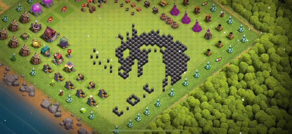 TH8 Troll Base - Top Town Hall 8 Troll/Funny Base with Link (#27) - Clash of Clans 2025​ TH8 Base
