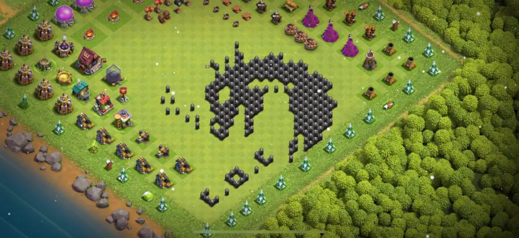 TH8 Troll Base - Top Town Hall 8 Troll/Funny Base with Link (#27) - Clash of Clans 2025​ TH8 Base