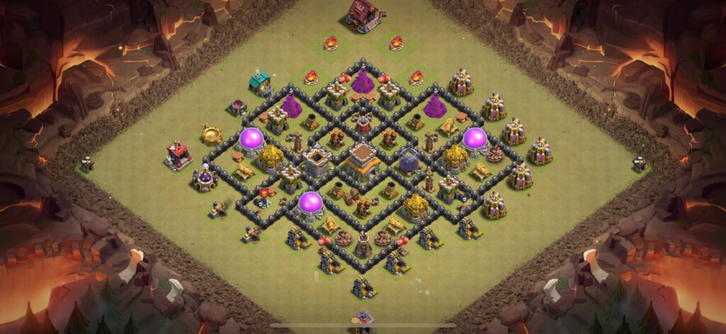 TH8 War Base - Top Town Hall 8 War Base with Link (#25) - Clash of Clans 2025​ TH8 Base