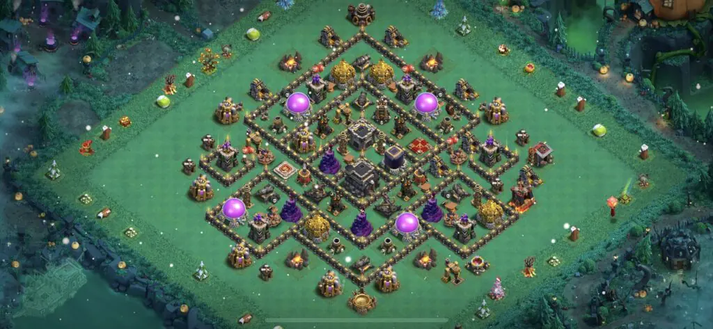 TH9 Farming Base - Top Town Hall 9 Farming Base with Link (#1) - Clash of Clans 2025​ TH9 Base