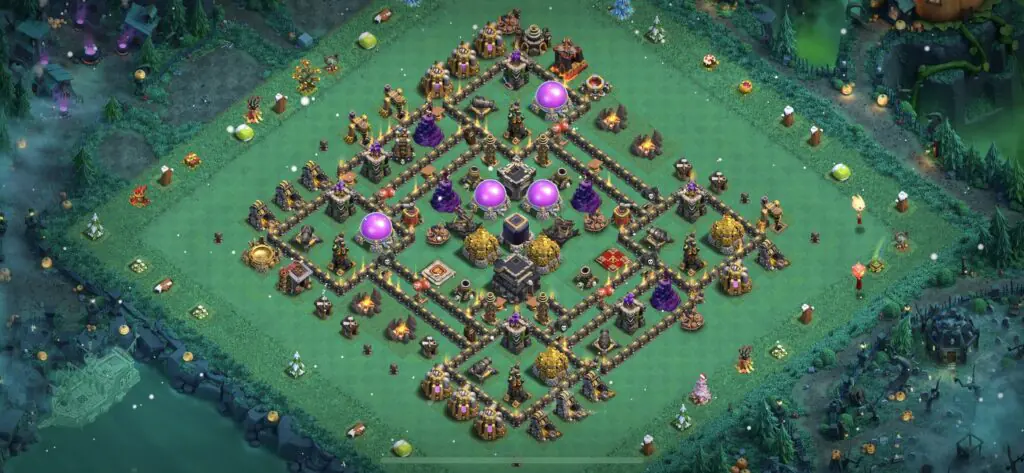TH9 Farming Base - Top Town Hall 9 Farming Base with Link (#12) - Clash of Clans 2025​ TH9 Base