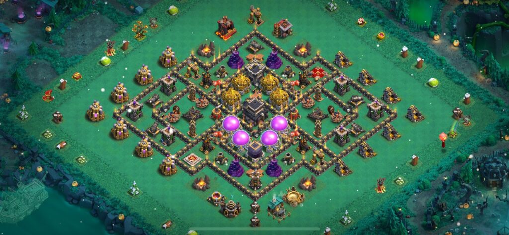TH9 Farming Base - Top Town Hall 9 Farming Base with Link (#15) - Clash of Clans 2025​ TH9 Base