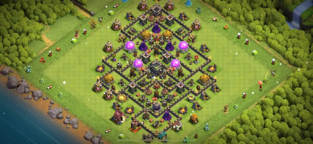 TH9 Farming Base - Top Town Hall 9 Farming Base with Link (#19) - Clash of Clans 2025​ TH9 Base