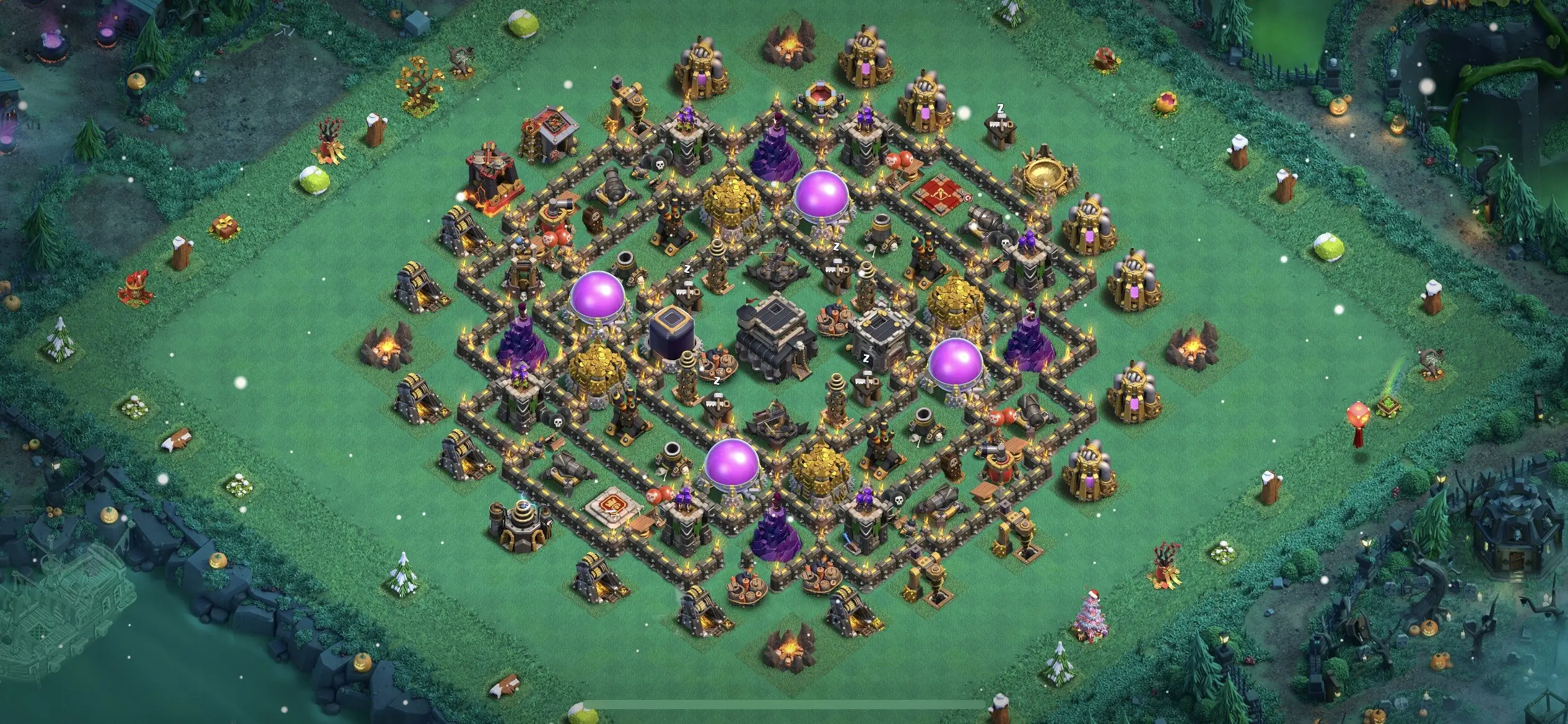 TH9 Farming Base - Top Town Hall 9 Farming Base with Link (#2) - Clash of Clans 2025​ TH9 Base