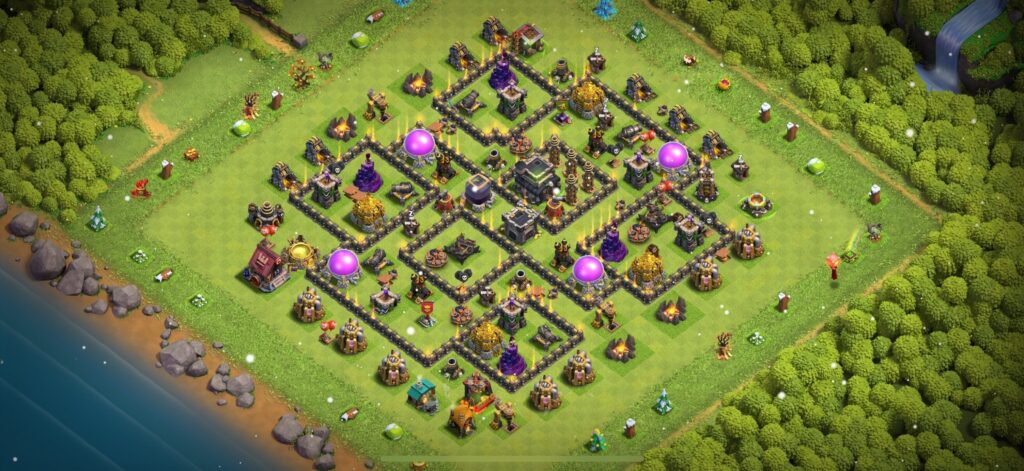 TH9 Farming Base - Top Town Hall 9 Farming Base with Link (#20) - Clash of Clans 2025​ TH9 Base