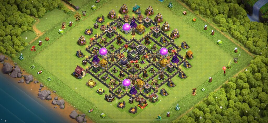 TH9 Farming Base - Top Town Hall 9 Farming Base with Link (#21) - Clash of Clans 2025​ TH9 Base