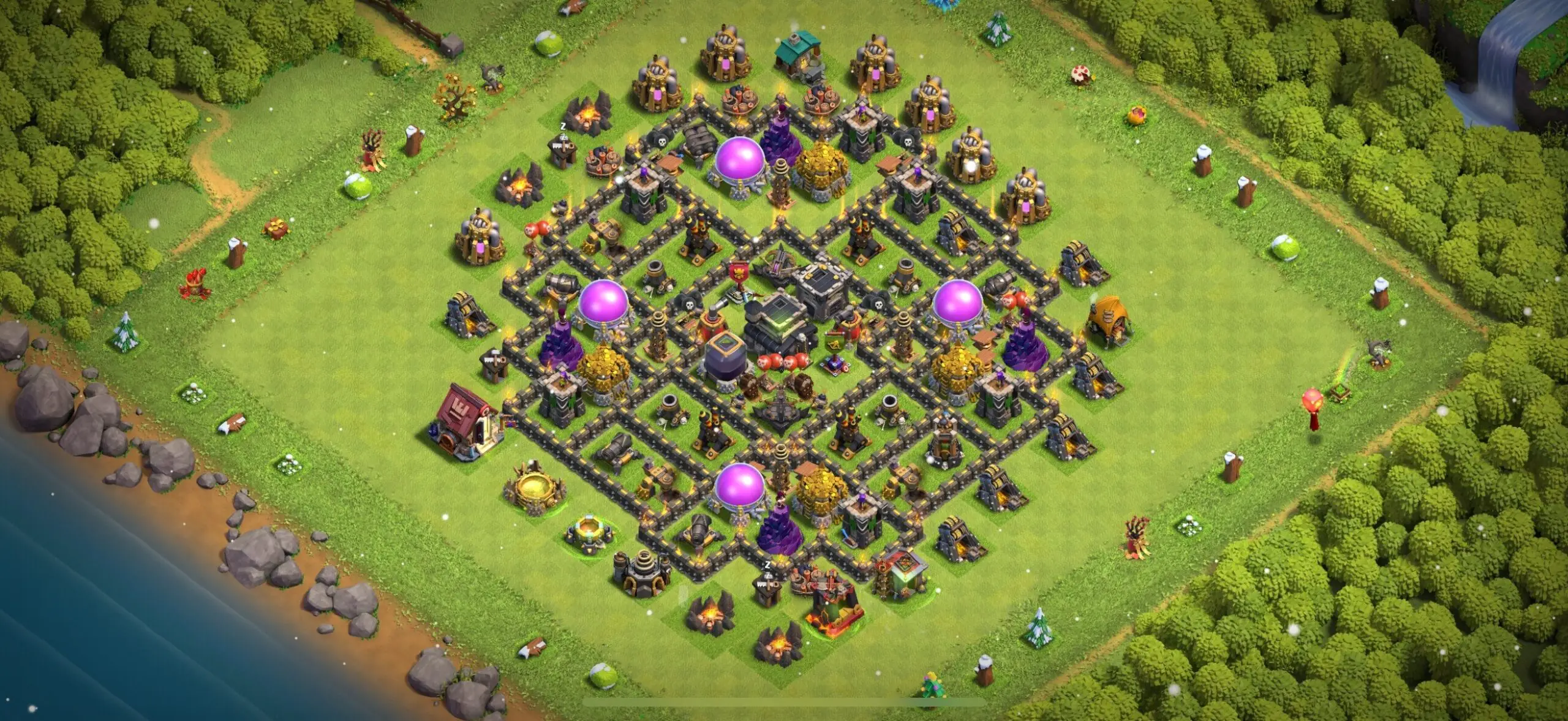 TH9 Farming Base - Top Town Hall 9 Farming Base with Link (#21) - Clash of Clans 2025​ TH9 Base