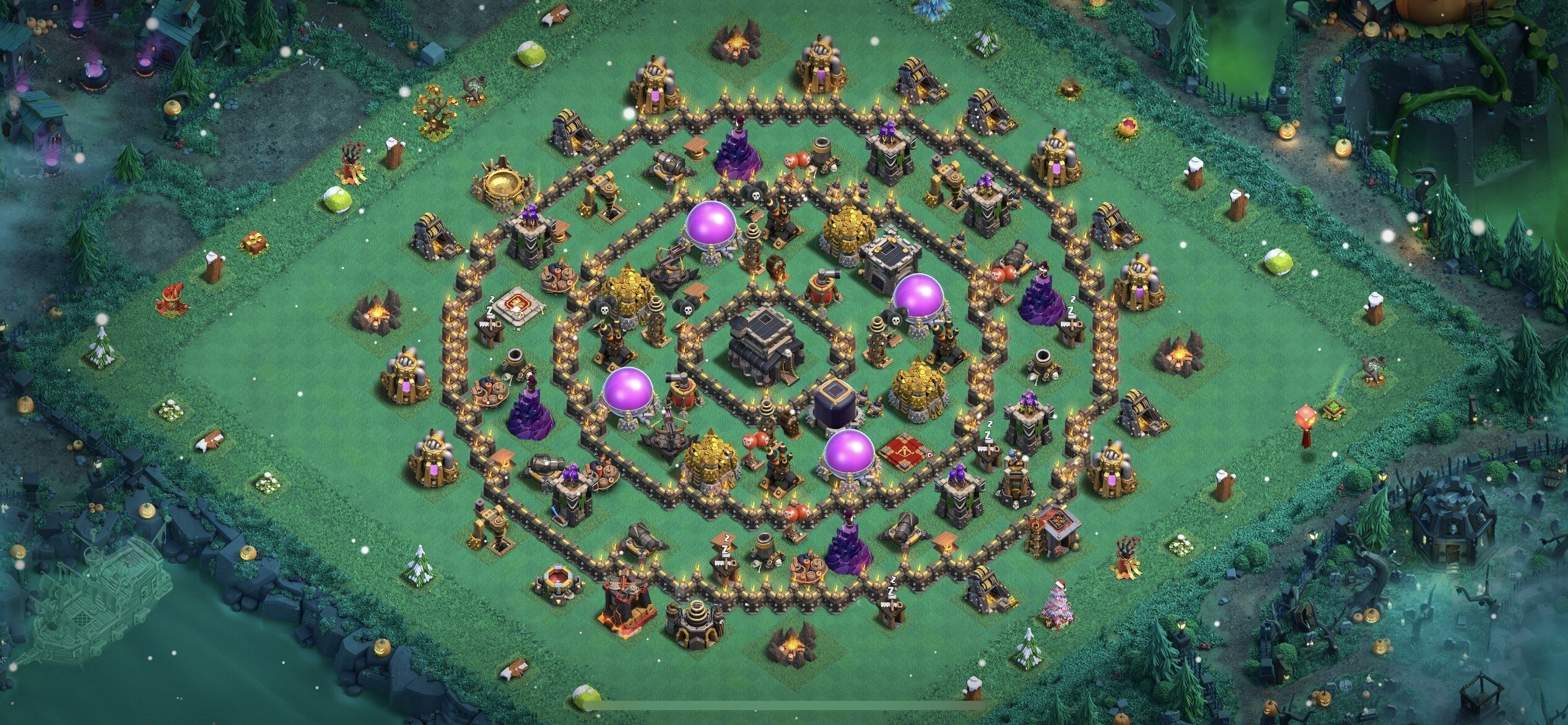 TH9 Farming Base - Top Town Hall 9 Farming Base with Link (#4) - Clash of Clans 2025​ TH9 Base