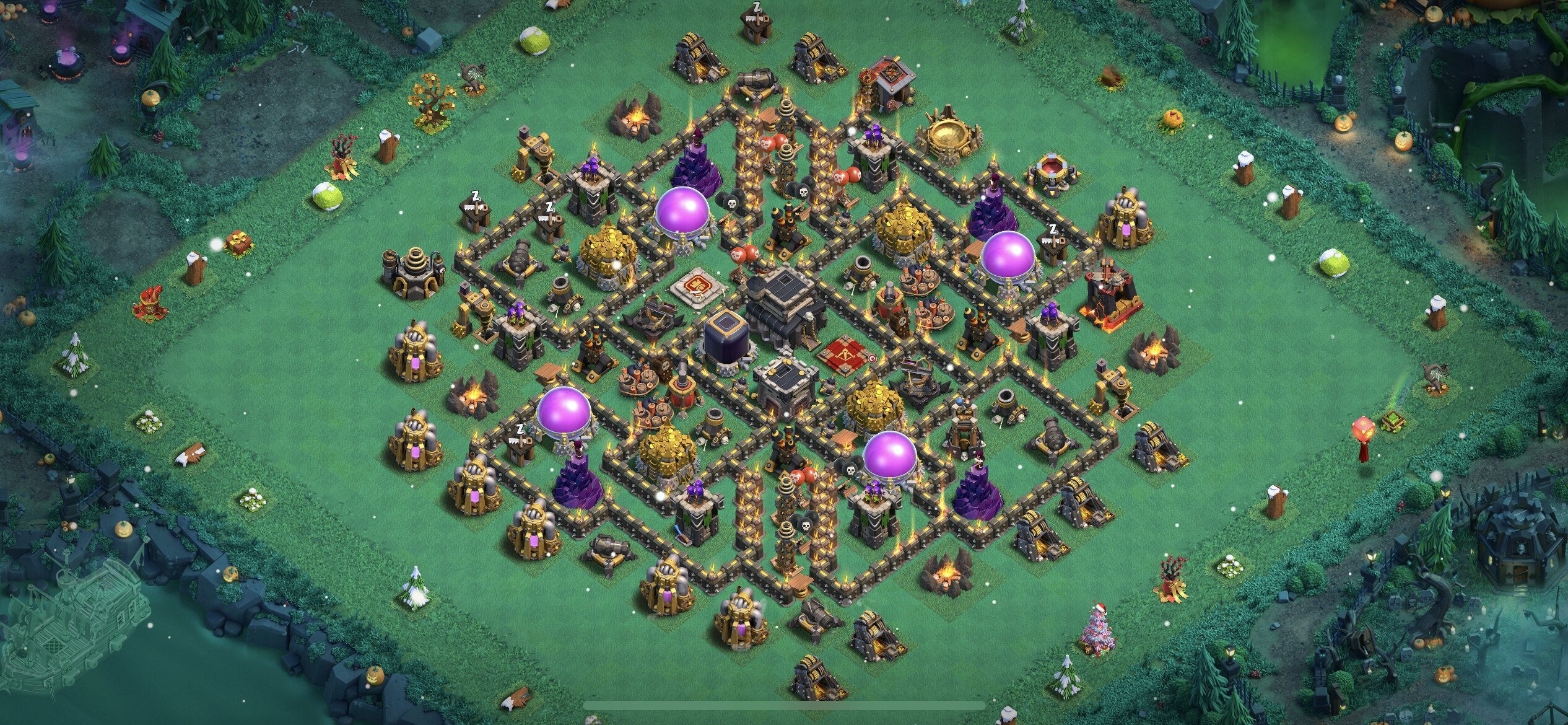 TH9 Farming Base - Top Town Hall 9 Farming Base with Link (#5) - Clash of Clans 2025​ TH9 Base