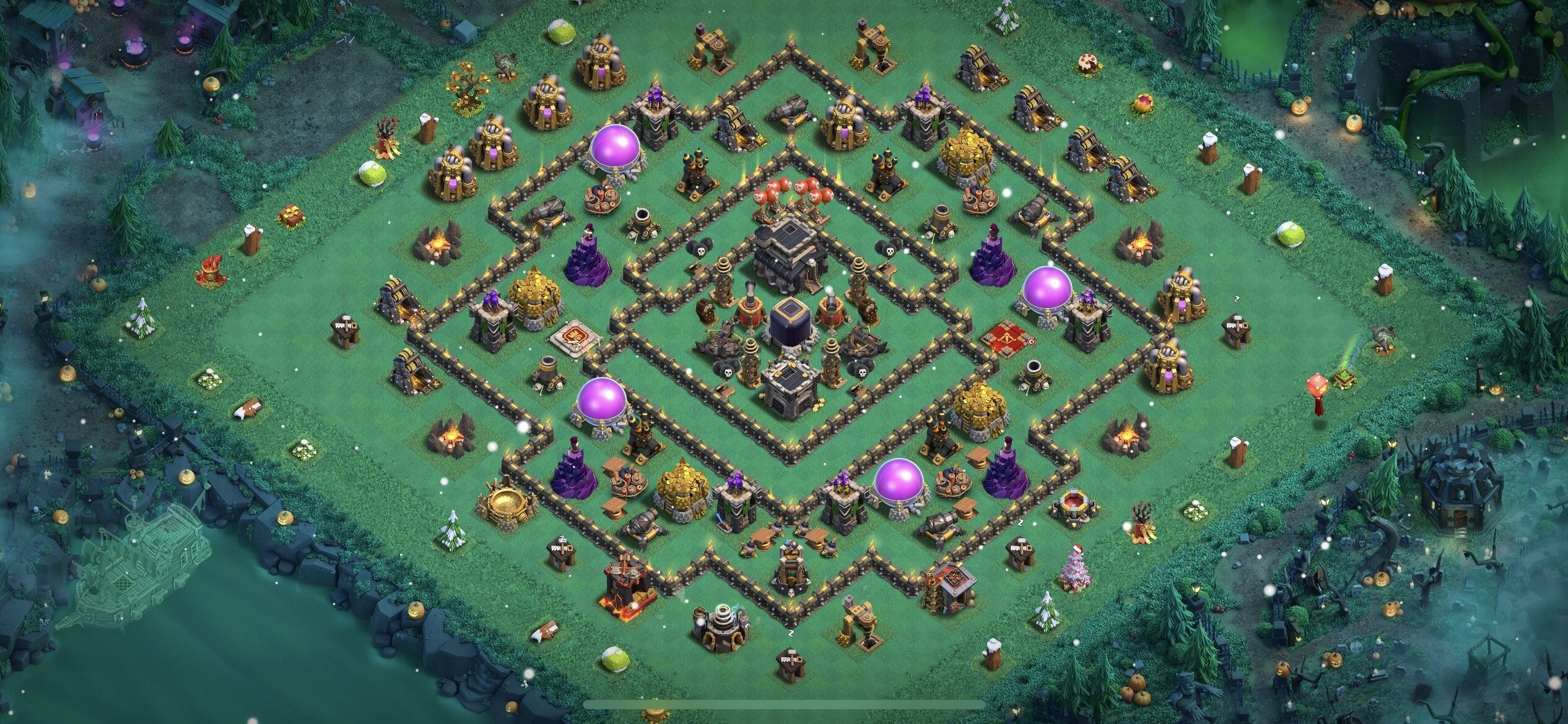 TH9 Farming Base - Top Town Hall 9 Farming Base with Link (#6) - Clash of Clans 2025​ TH9 Base