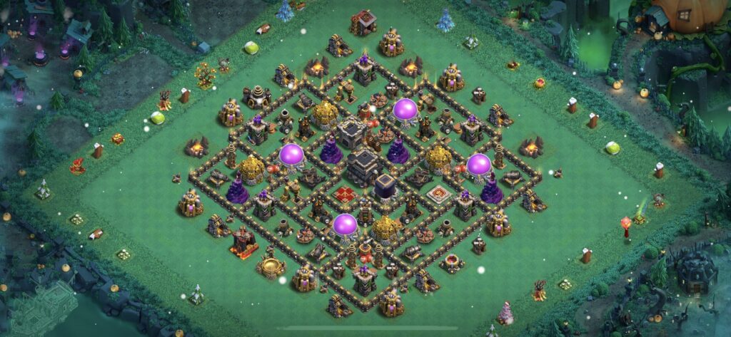 TH9 Farming Base - Top Town Hall 9 Farming Base with Link (#7) - Clash of Clans 2025​ TH9 Base