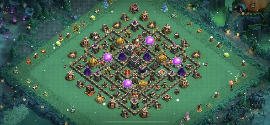 TH9 Farming Base - Top Town Hall 9 Farming Base with Link (#7) - Clash of Clans 2025​ TH9 Base